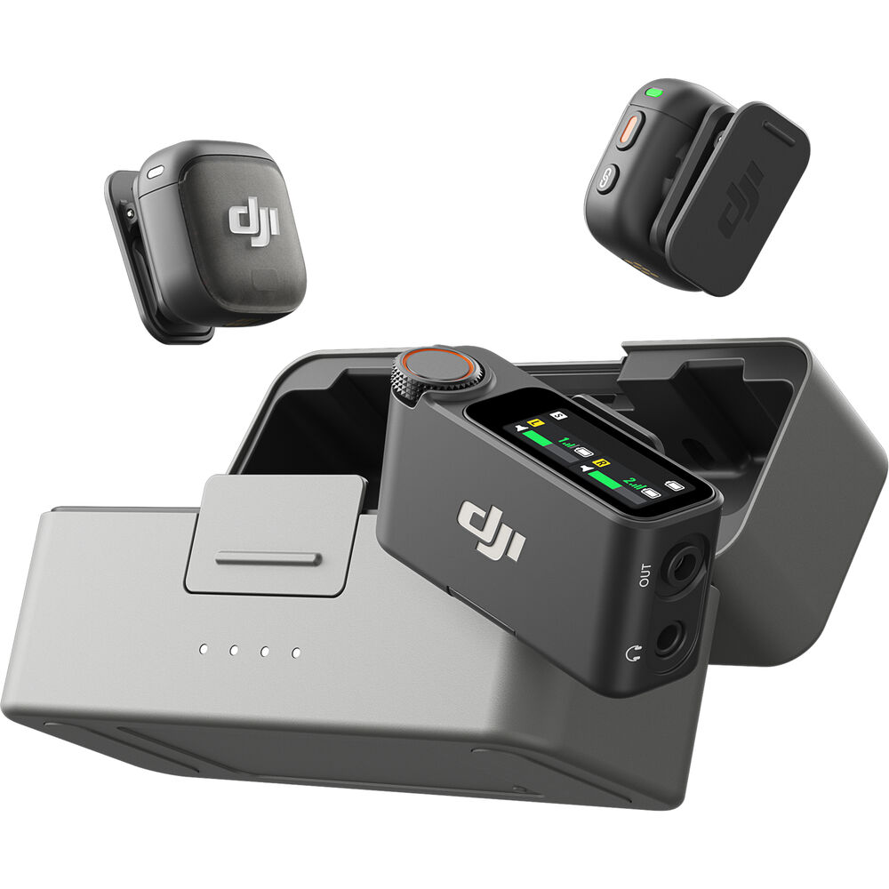DJI Mic 3 2 TX 1 RX Charging Case