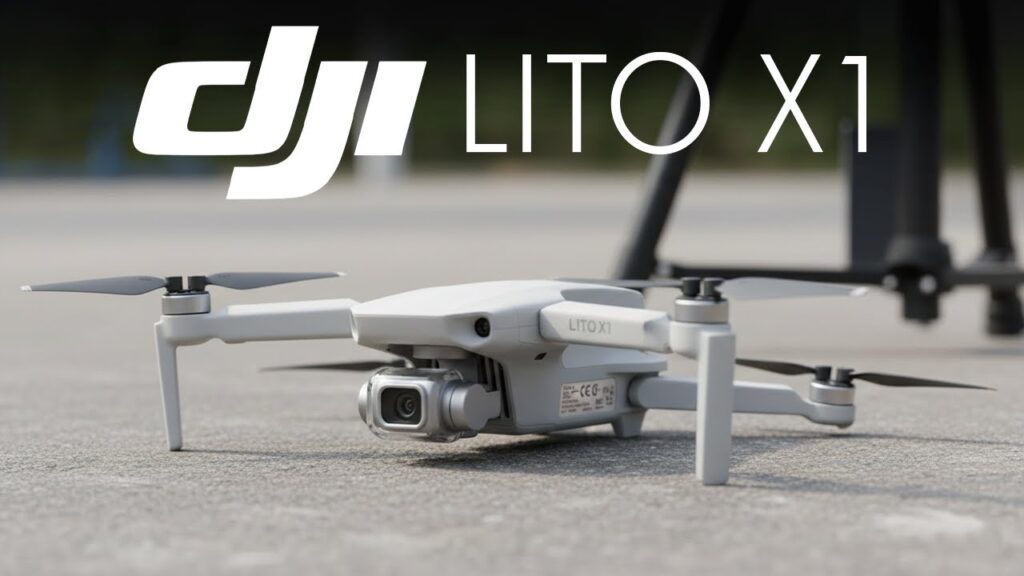 DJI Lito X1 dron para principiantes con cámara profesional